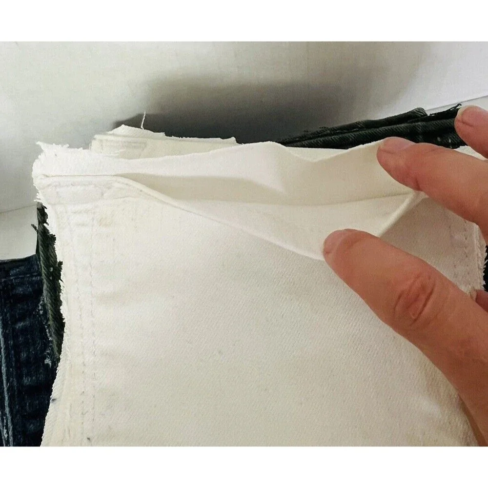 20 Denim Pockets Upcycled Variety Shades Sizes Condition Brands Upcycle Crafts - Picture 5 of 5